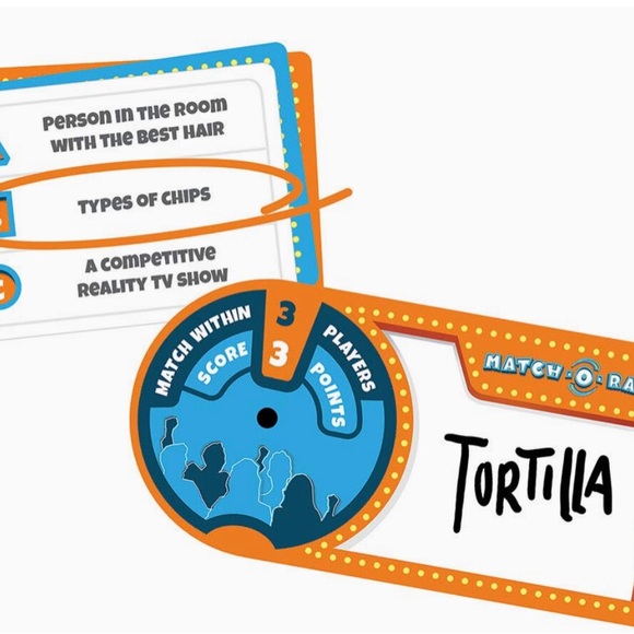 USAOPOLY Match-O-Rama Family Board Game Press Your Luck Matching Game Fun New - Picture 8 of 9